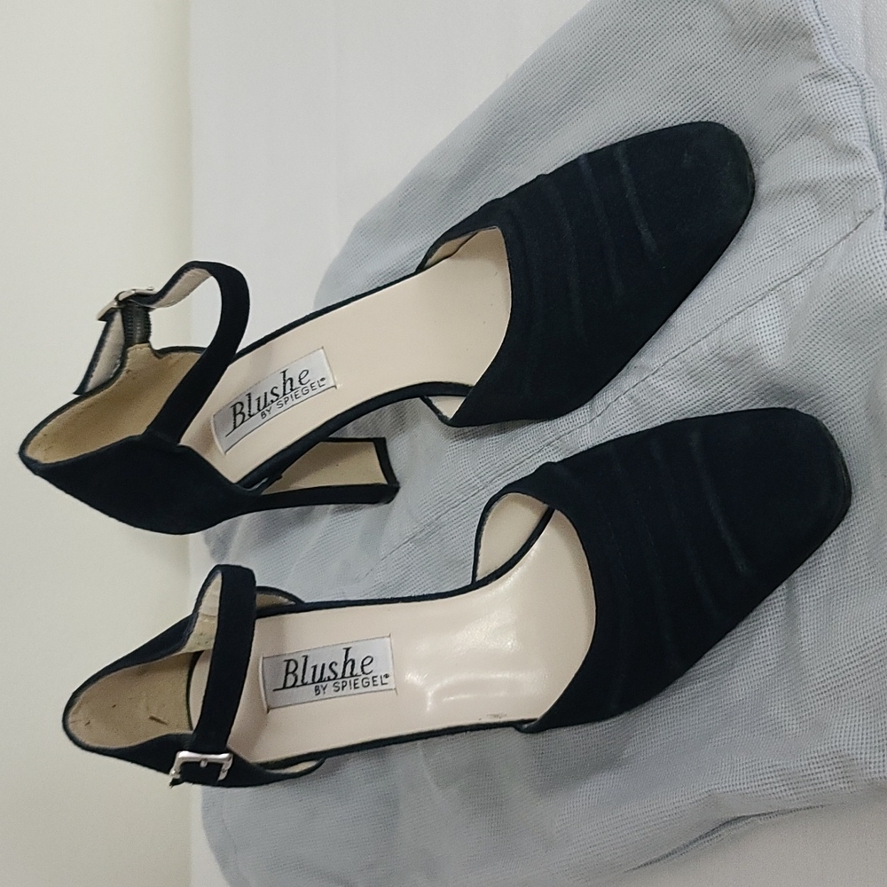 Navy blue shoes